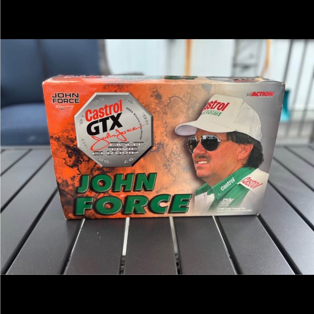 NHRA John Force Eight Time Champion 1999